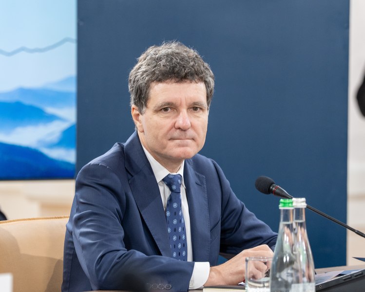 Președintele Nicușor Dan, interviu la Bloomberg: „Există o presiune din ce în ce mai mare din partea rusă”