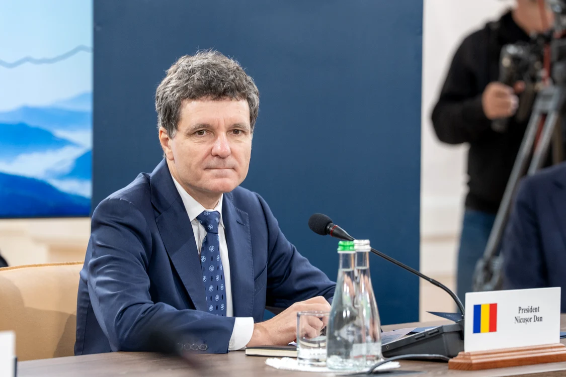 Nicușor Dan la Summitul Inițiativei pentru Integrare Carpatică din Ucraina