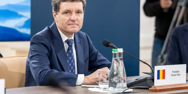 Nicușor Dan la Summitul Inițiativei pentru Integrare Carpatică din Ucraina