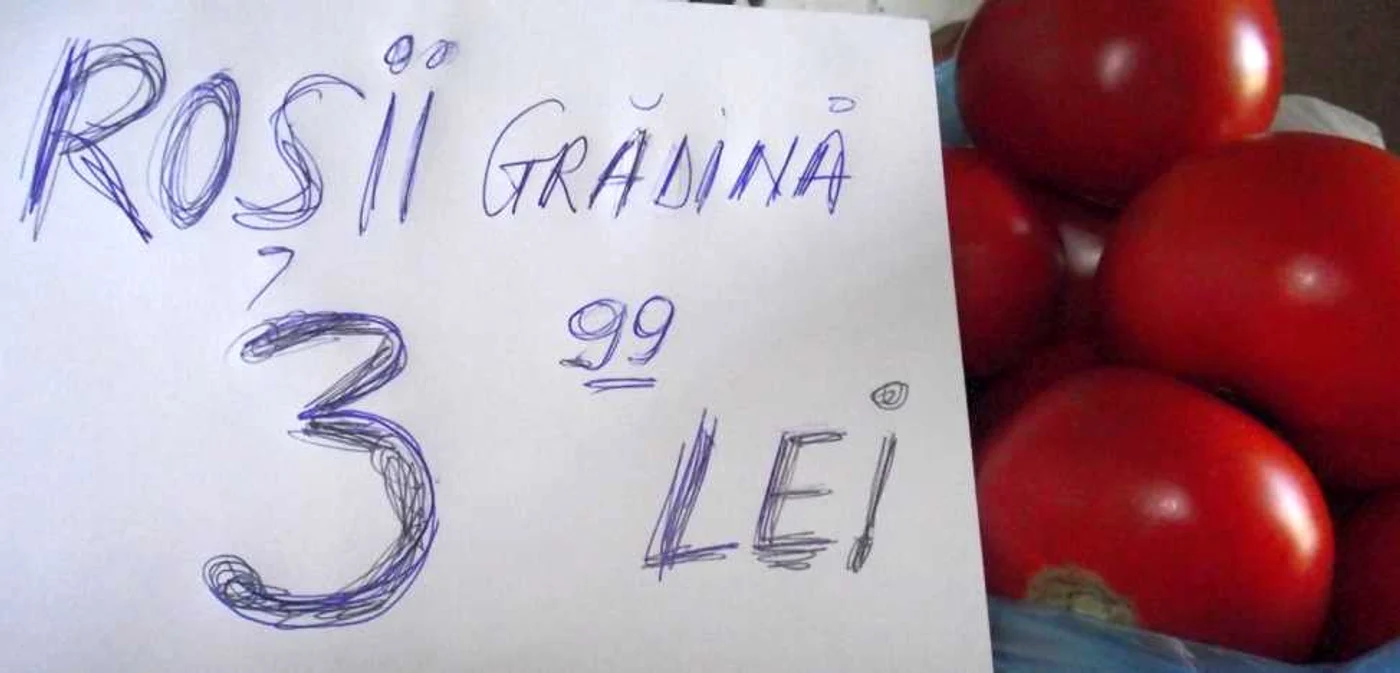 Aşa arată o etichetă pentru păcălit clienţii. Foto: C.C.