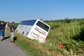accident autocar rasturnat A2 calarasi foto isu calarasi jpg