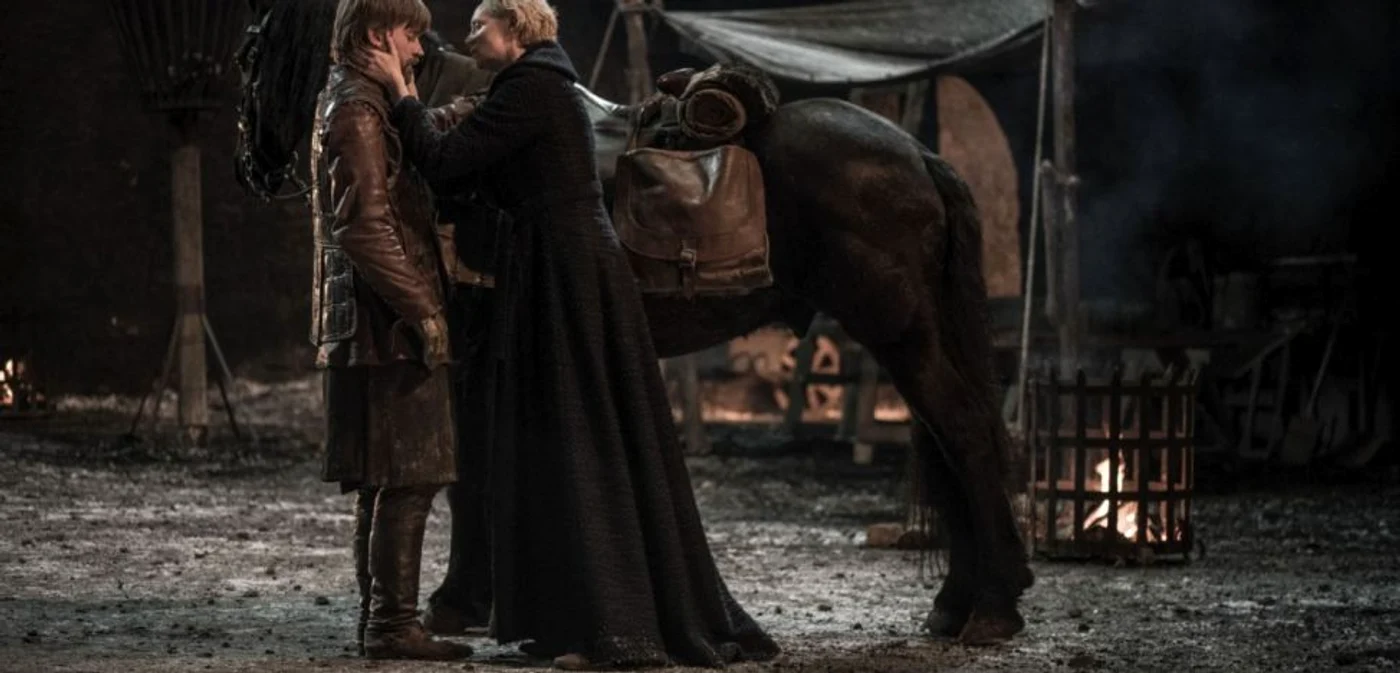 Jaime şi Brienne FOTO HBO