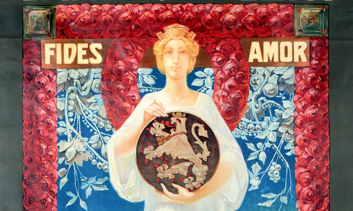 1 DESCHIDERE stanga Expo Gand 1913 poster jpg