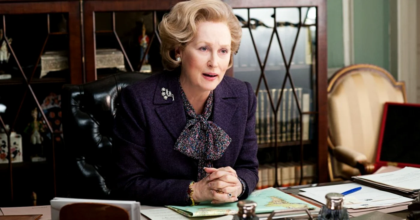 Meryl Streep în rolul „Doamnei de Fier“, care i-a adus al doilea Oscar FOTO Outnow.ch