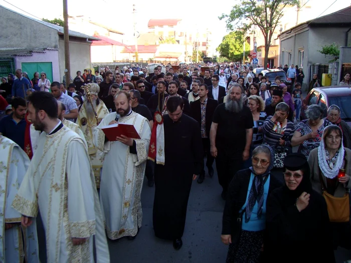 Procesiune religioasă la Constanţa FOTO Ionuţ Druche