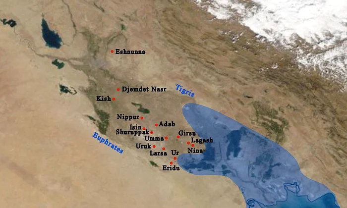 Vestigiile extrem de rare ale unei bărci sumeriene au fost descoperite în Irak jpeg