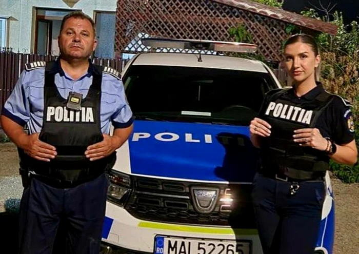 Săndel şi Ramona sunt eroii zilei de marţi Sursa Poliţia Română