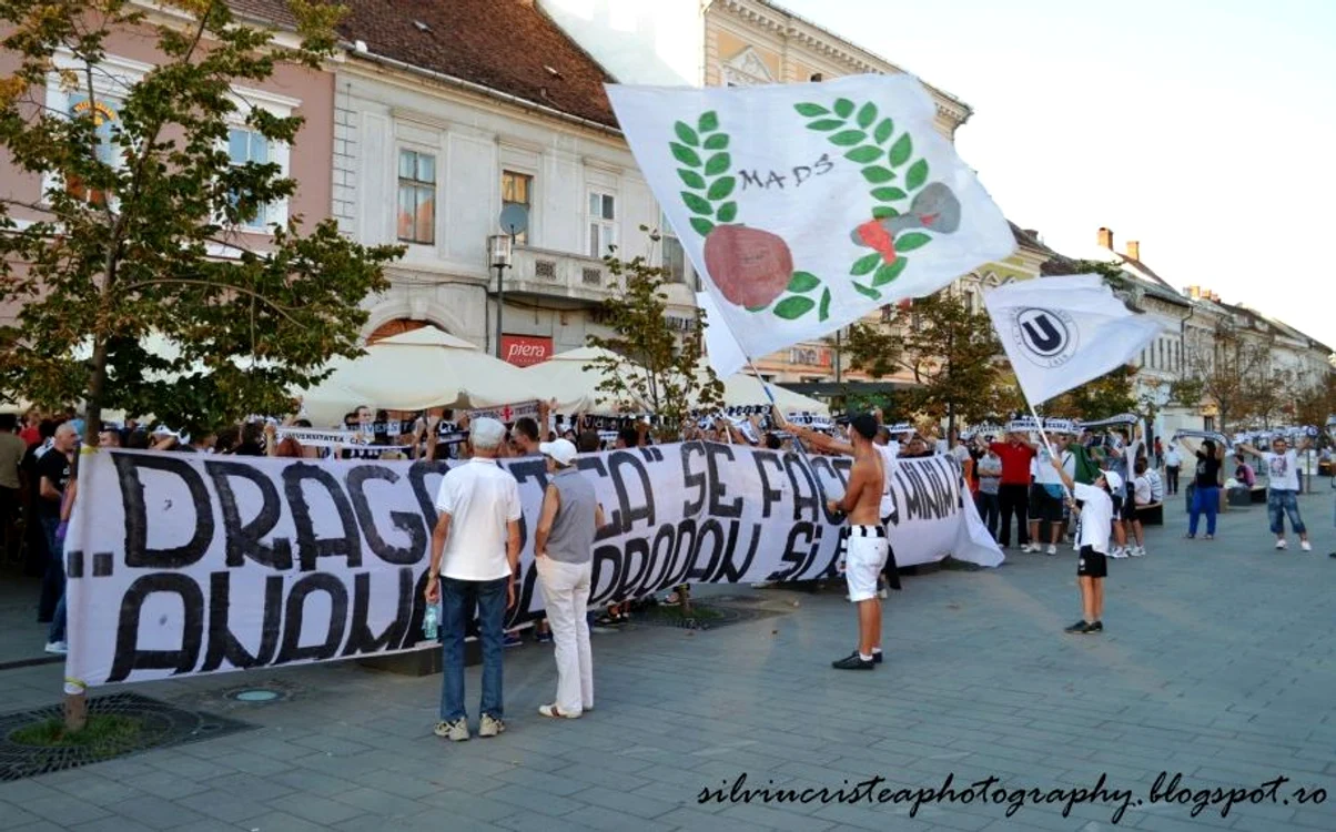 
    Mesajul fanilor clujeni  