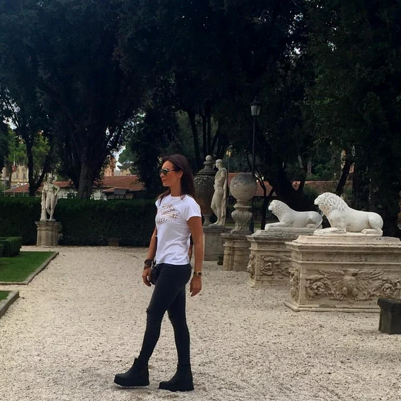 Magda Palimariu la Roma (1) jpeg