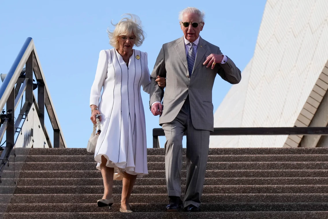 Regele Charles și Regina Camilla în Australia. FOTO: Profimedia