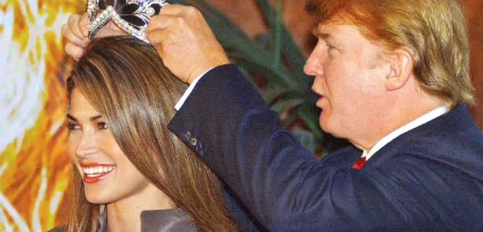 Donald Trump a încoronat-o pe Justine când aceasta a coborât din maşină