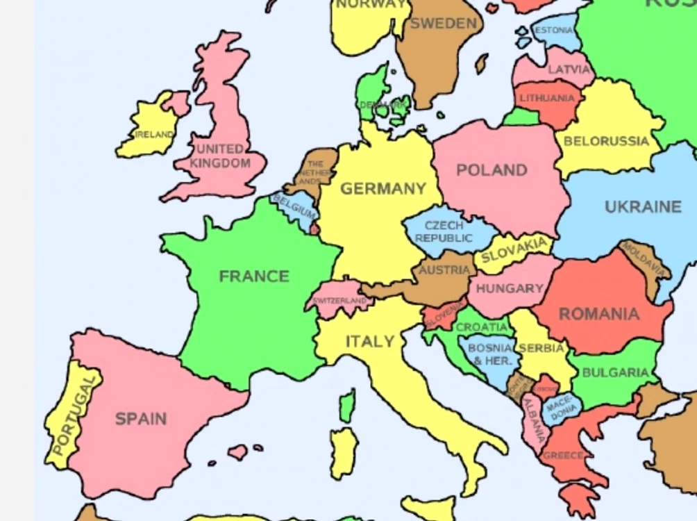 Harta Europei
