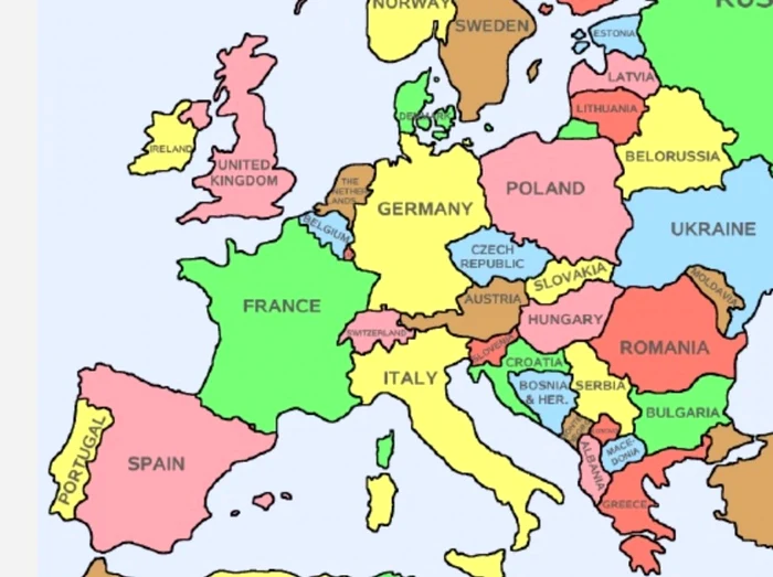 Harta Europei