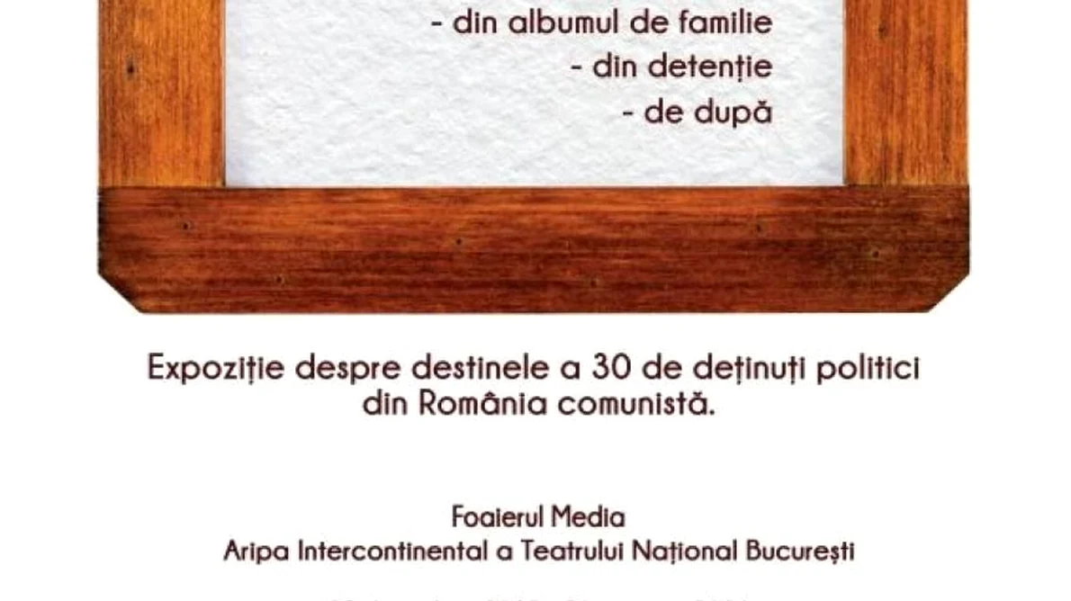Expoziţie de fotografii despre destinele deţinuţilor politici din România comunistă jpeg
