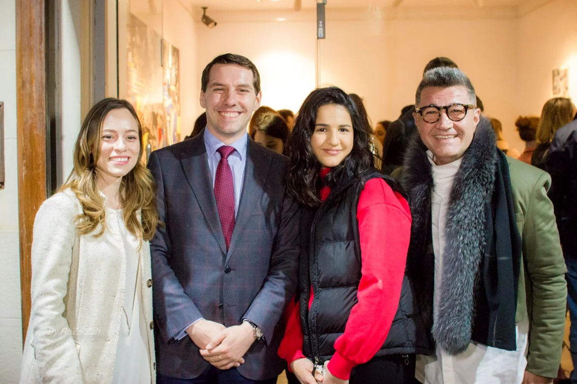 Nicolae al Romaniei si Alina Binder vernisaj Ion Vacareanu (2) jpeg