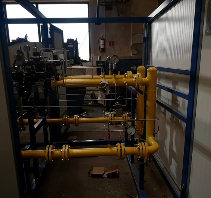 Autoritățile din Flămânzi au racordat localitatea la rețeaua de gaz metan FOTO Cosmin Zamfirache