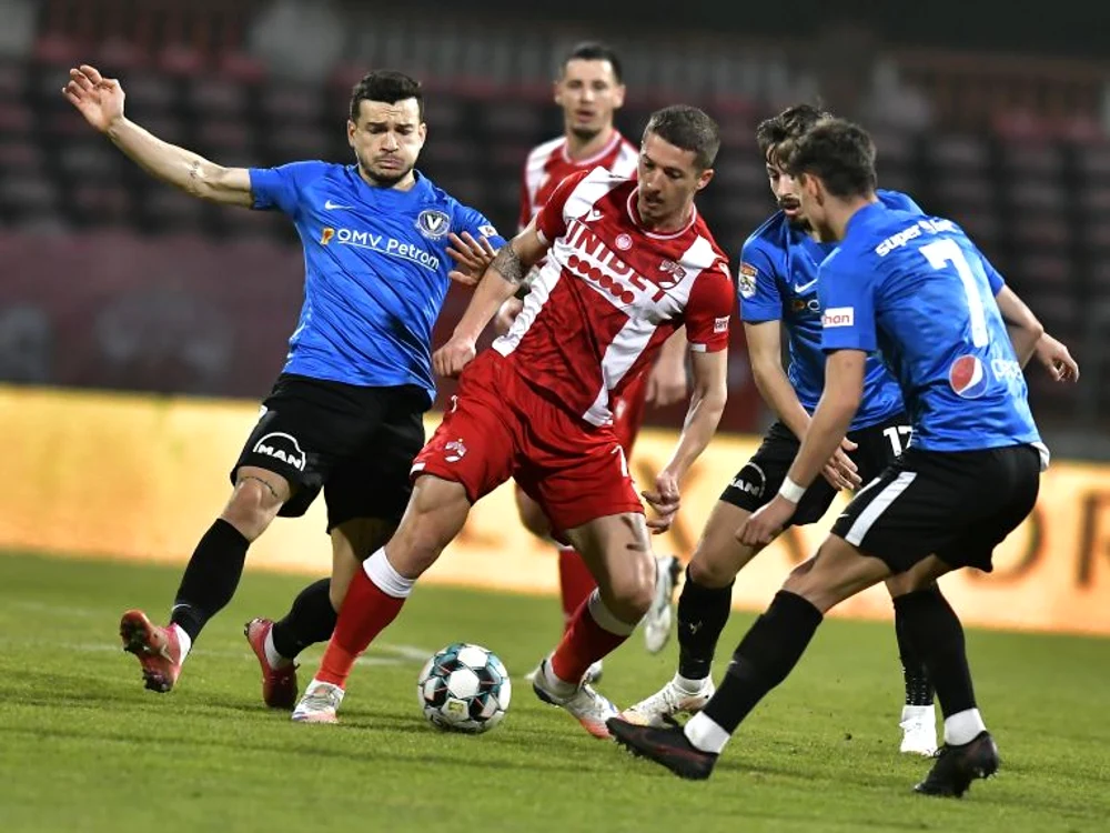 
    Dinamo a fost învinsă clar de ViitorulFOTO: Sportpictures.eu  