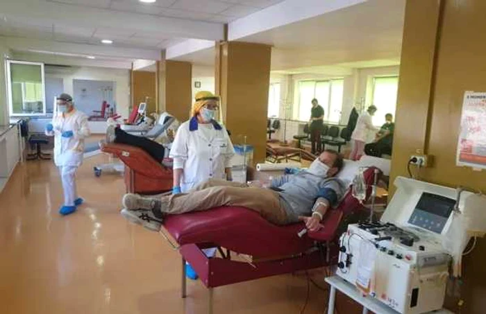Donare de plasmă la Timişoara pentru bolnavii de Covid-19 Foto Arhivă