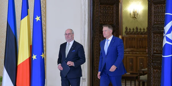 Alar Karis si Klaus Iohannis FOTO Presidency.ro