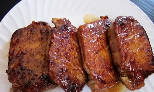 cotlete de porc caramelizate jpeg