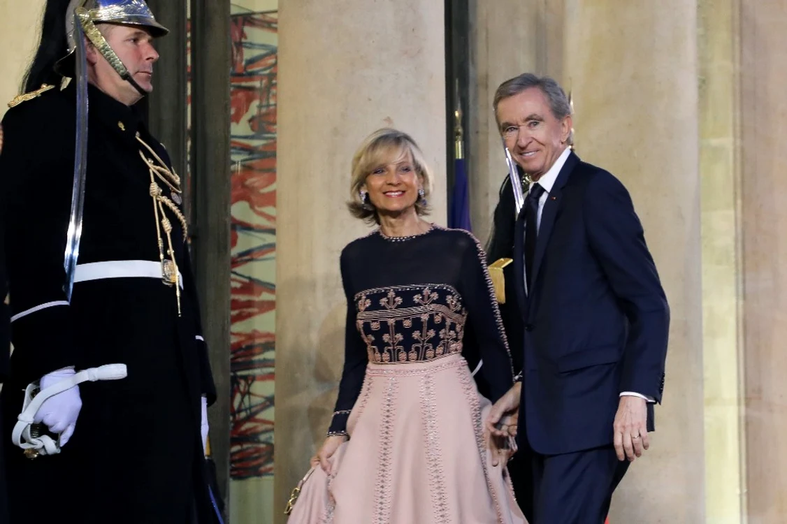 Bernard Arnault, alături de soția sa, pianista Helene Mercier-Arnault