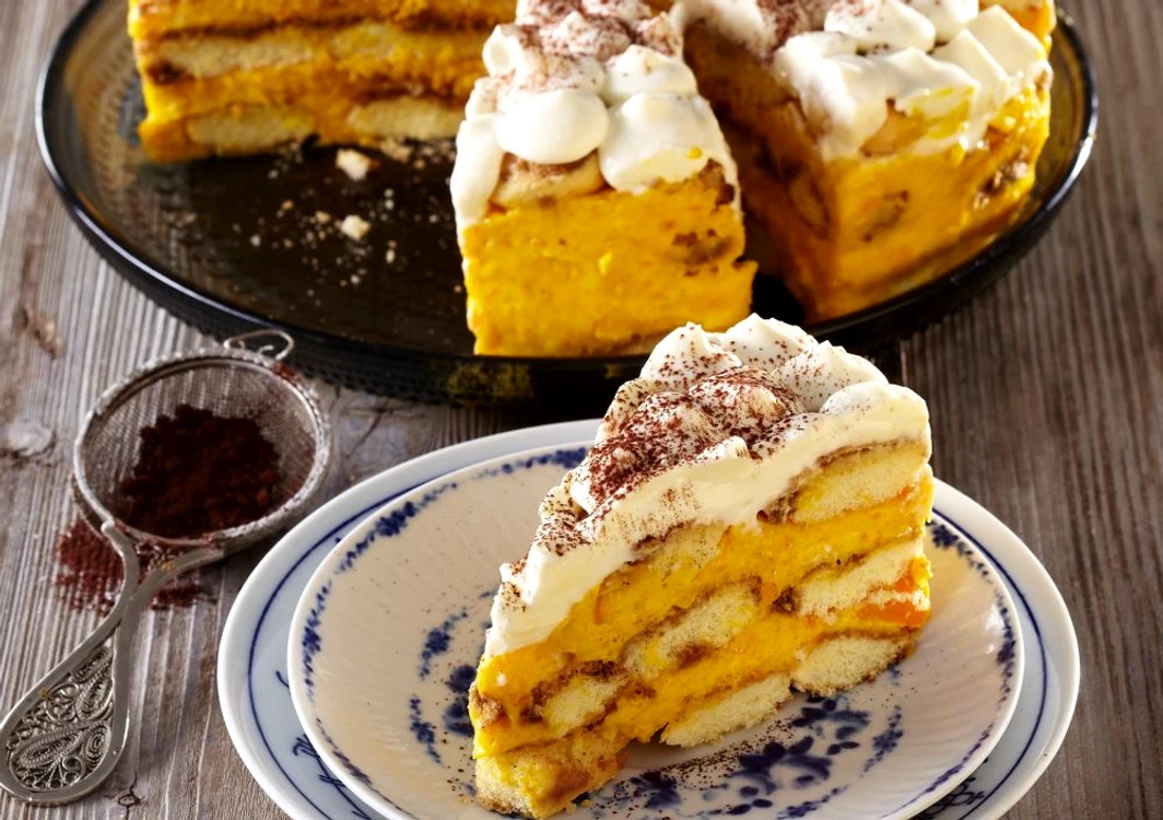 tiramisu cu piure de dovleac   reteta de post jpeg