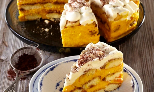 tiramisu cu piure de dovleac   reteta de post jpeg