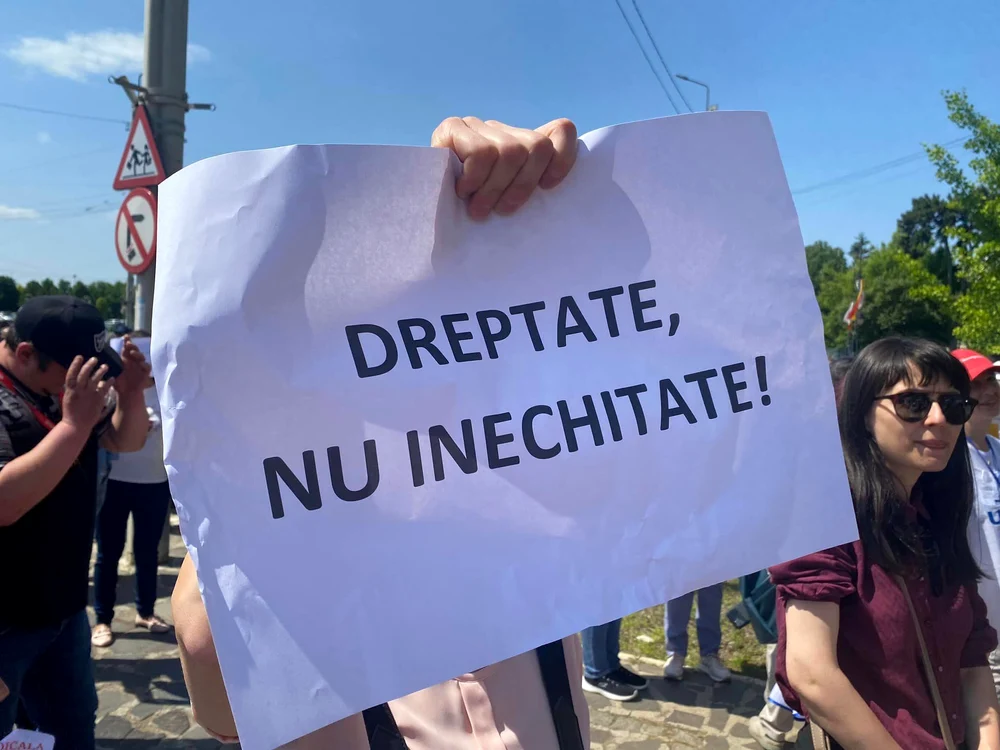 Greva profesorilor de la Iași FOTO C.H.