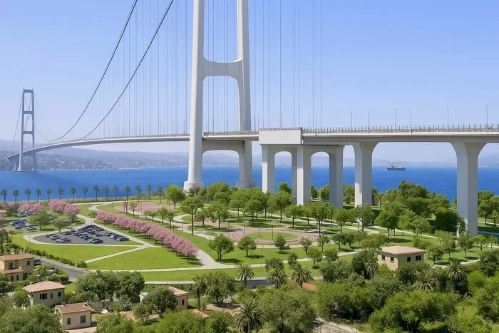 Podul va lega insula Sicilia de regiunea Calabria, în sudul Italiei/ FOTO:X