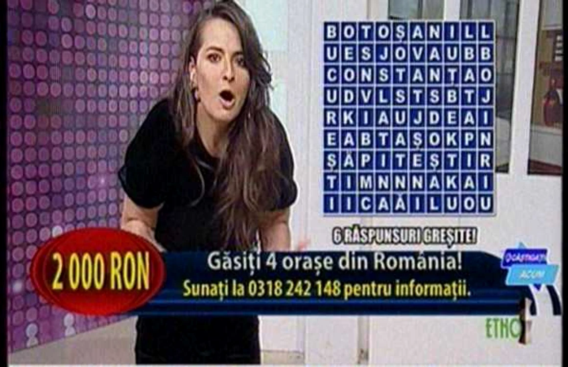 Adela Lupşe este prezentatoarea programului TV „Câştigaţi acum“ FOTO Paginademedia.ro