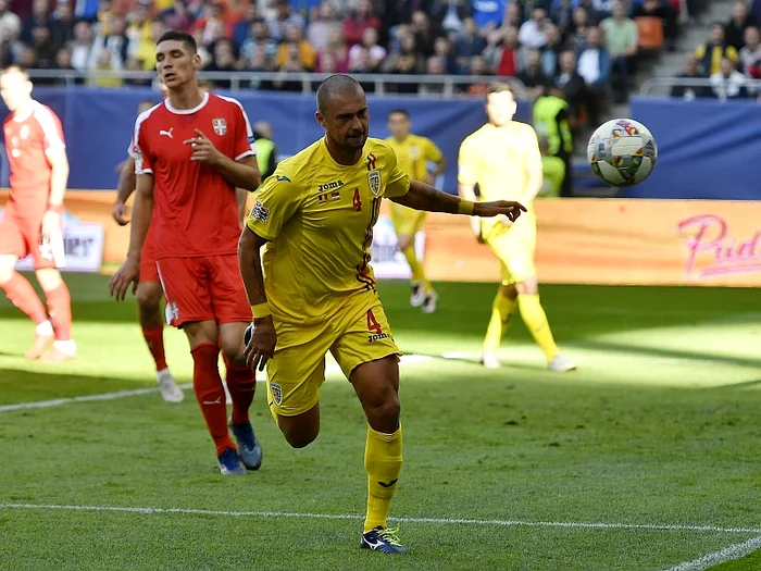 
    Gabi Tamaș a dispurat ultimul meci pentru România contra SerbieiFoto: Sport Pictures  
