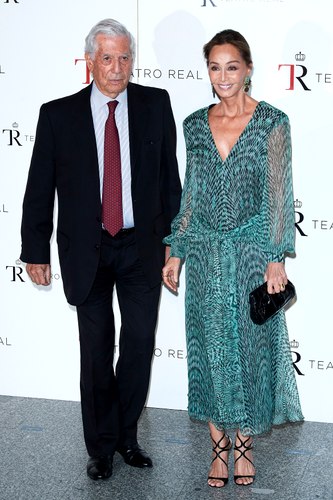 Mario Vargas Llosa și Isabel Preysler, fosta soție a lui Julio Iglesias. FOTO: Getty Images