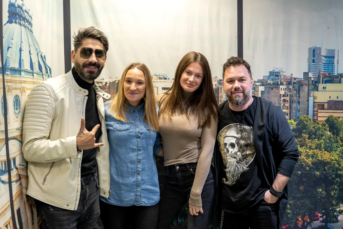 Connect-R si Raluka la matinalul Bucuresti Fm/ Foto Bucuresti FM