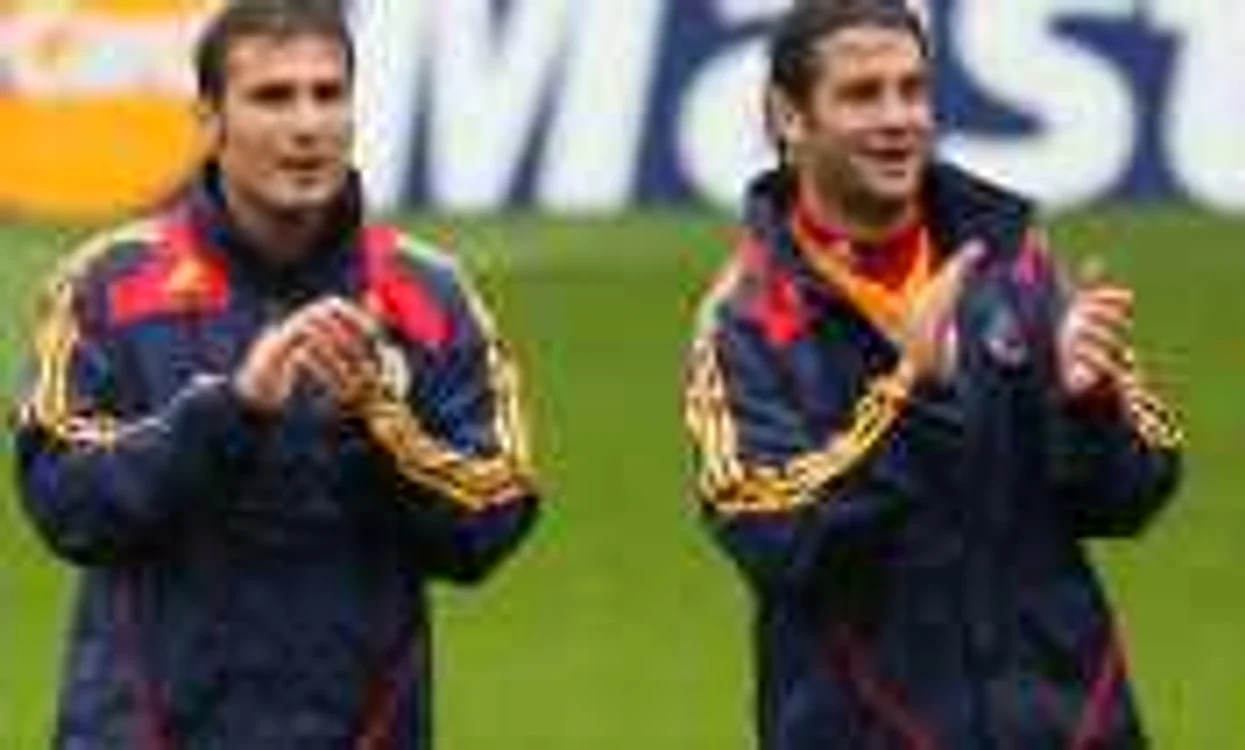 Adrian Mutu şi Cristi Chivu