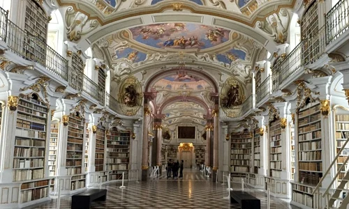 Biblioteca Abaţiei Admont   tur virtual gratuit al uneia dintre cele mai renumite biblioteci monastice din lume jpeg