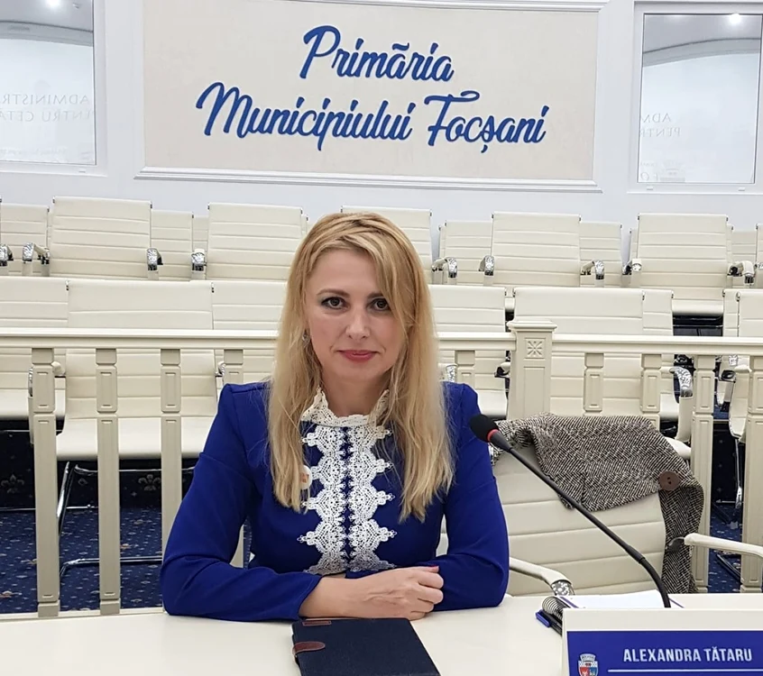 Alexandra Tătaru, viceprimar USR-PLUS Focşani