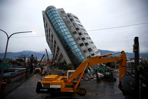 Taiwan cutremur. FOTO EPA-EFE
