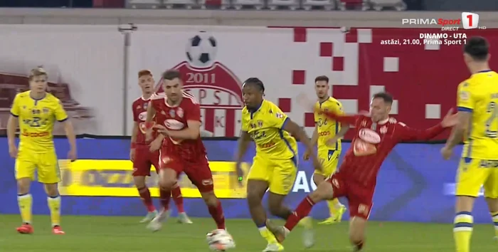 1-1 în seara asta la meciul Sepsi OSK-Petrolul Ploiești/FOTO: Captură Prima Sport 1
