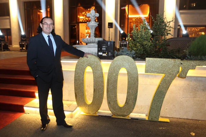 Miron Cozma și Alya, la OK! James Bond Partyfoto: Gheorghe Chelu