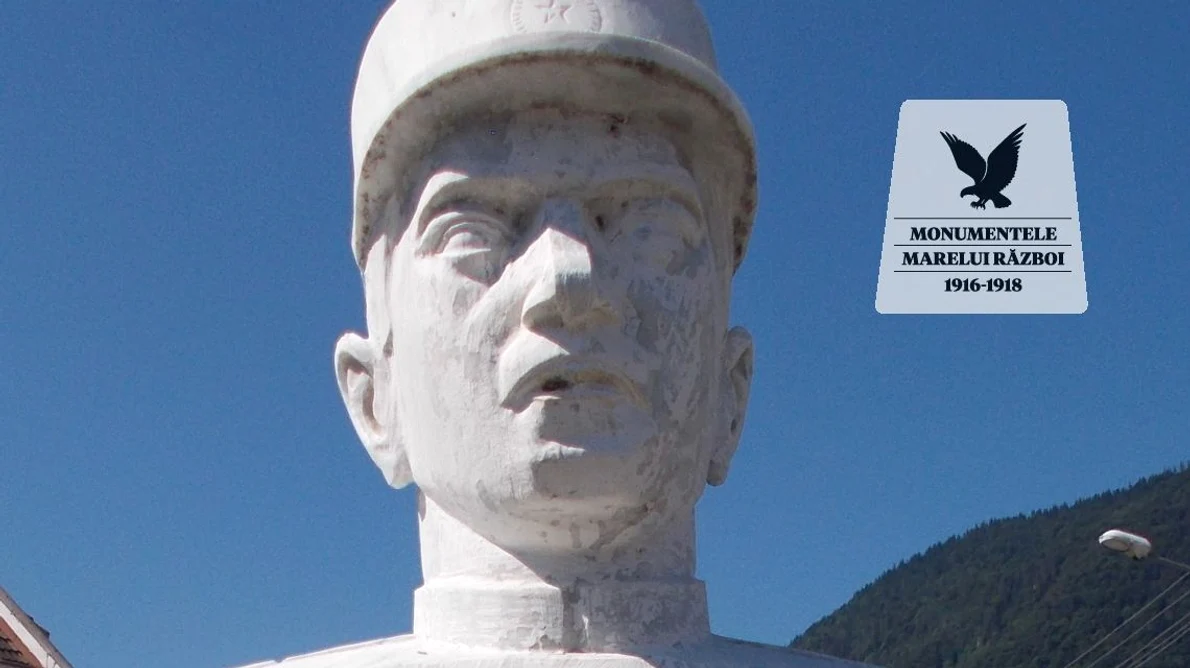 «Monumentele Marelui Război»: Bustul generalului Ioan Băncilă, înlocuit de autoritățile din Zărnești cu o fântână arteziană / FOTO  jpeg