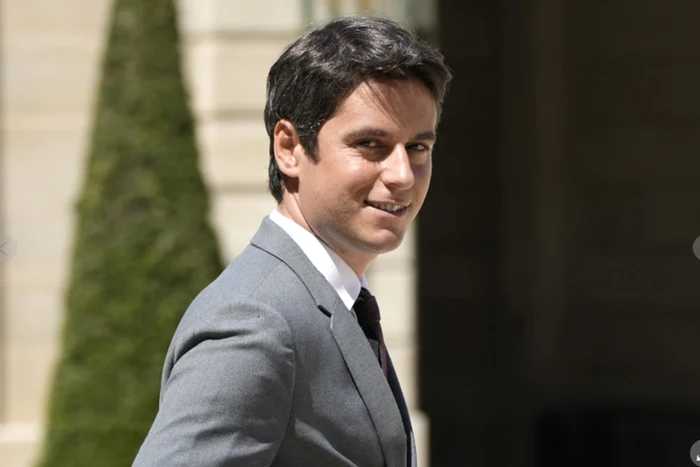 Gabriel Attal, cel mai tânăr prim ministru al Franței. Foto: AP