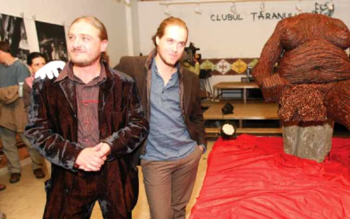 Adrian şi Nicu Ilfoveanu, fiii artistului plastic Sorin Ilfoveanu 