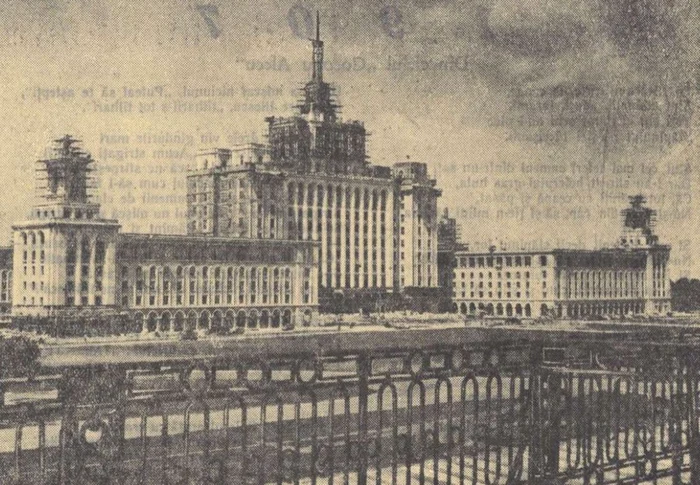 Casa Scânteii. Foto: Scînteia