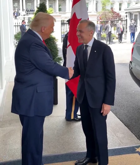 Premierul canadian Mark Carney declară că țara sa nu este de vânzare FOTO: X