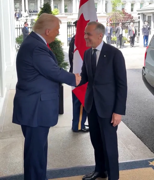 Premierul canadian Mark Carney declară că țara sa nu este de vânzare FOTO: X