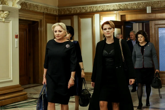 Viorica Dăncilă, înaintea şedinţei CEx al PSD Foto INQUAM