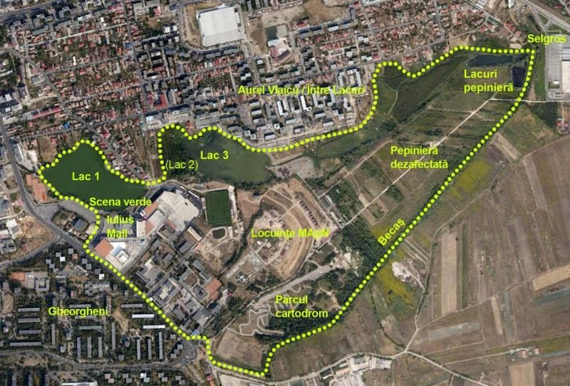 Parcul Est / Între Lacuri Cluj