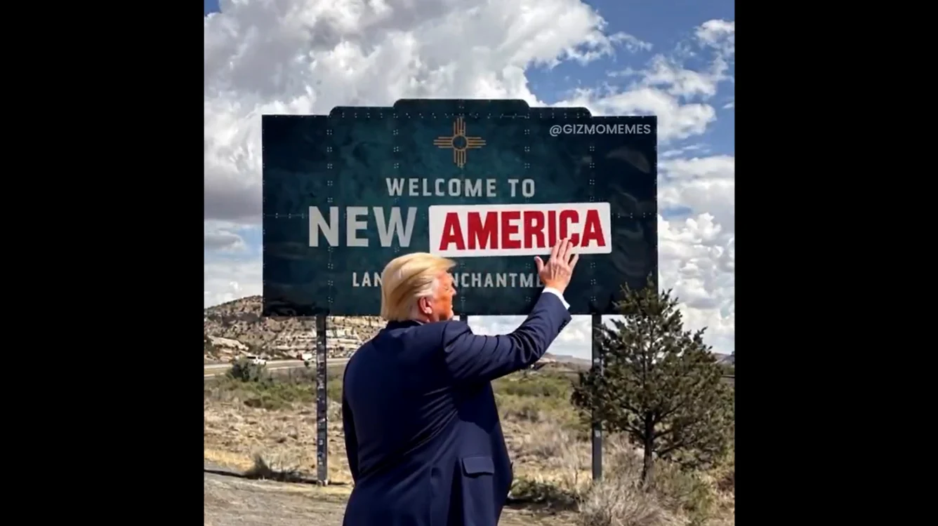 Trump a sugerat ca statul New Mexico să fie redenumit „New America”.