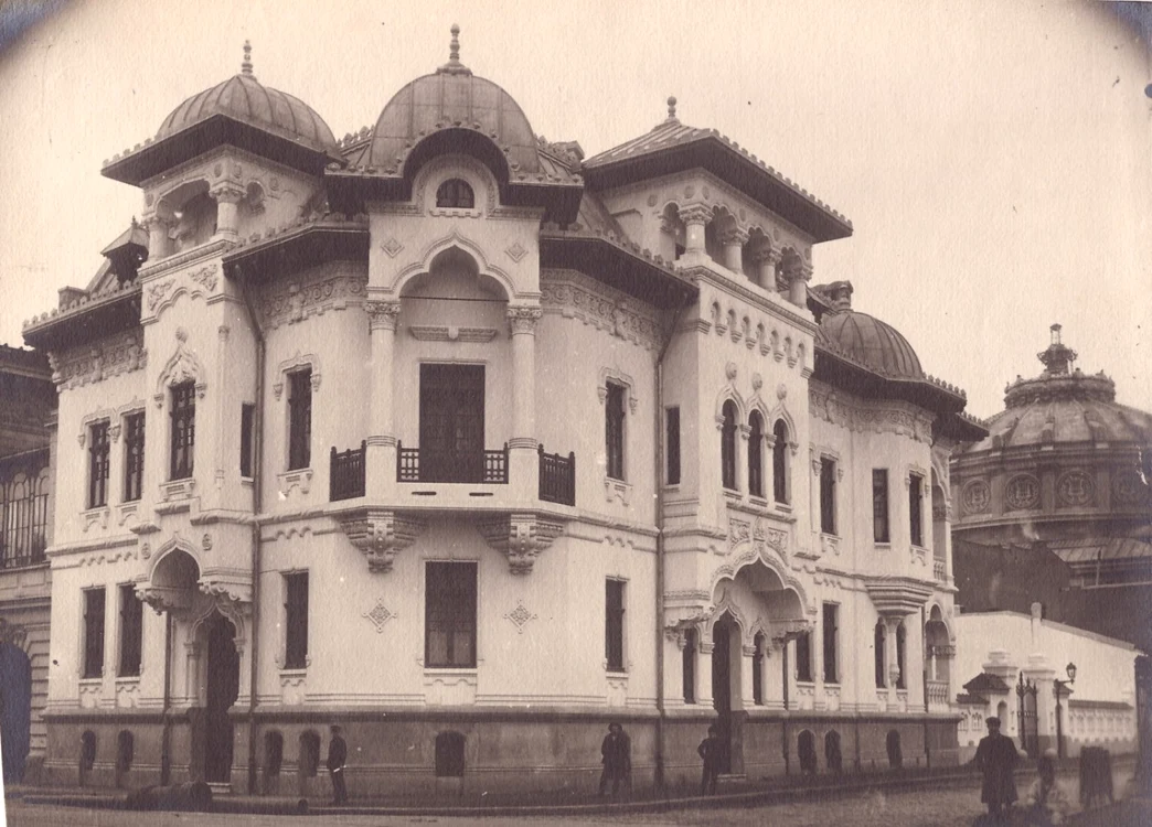 Fotografie de epocă din biblioteca arh. Mădălin Ghigeanu