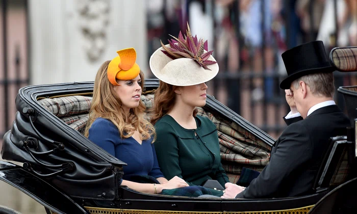 Printesa Eugenie si Printesa Beatrice, alaturi de tatal lor, Printul Andrew GettyImages 539387856 jpg